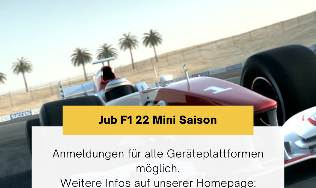 Jub F1 22 Mini Saison
